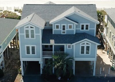 407 OCEAN BLVD WEST, HOLDEN BEACH, NC front view of home - fractional ownership